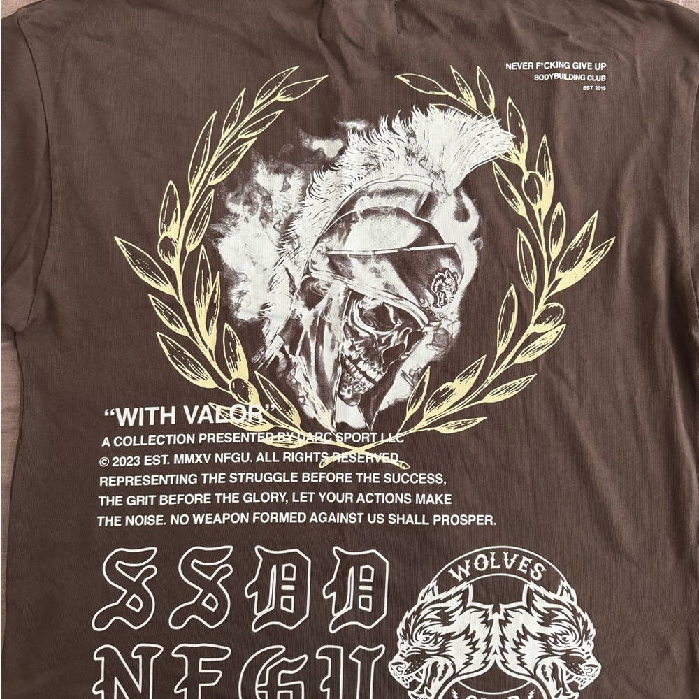 Darc Sport with Valor Brown Graphic Men's Shirt